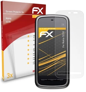 atFoliX 3x Screen Protection Film for Nokia 5230 matt&shockproof - Picture 1 of 8