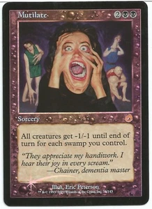 MTG Mutilate FOIL Torment Rare LP - Picture 1 of 2