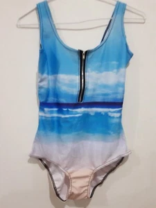 Beboutique Swimsuit Womens Size Small Ocean Sea Print Swimmers New - Picture 1 of 8