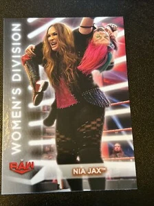 2021 Topps WWE Women's Division Roster #R-11 NIA JAX - Picture 1 of 2