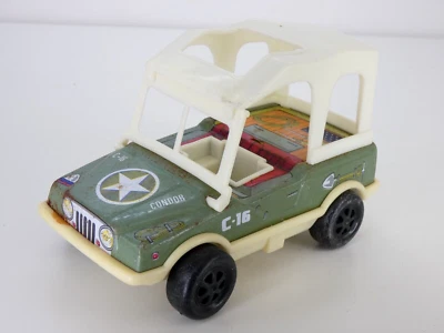 Obertoys Military Car C16 Condor Army Tinplate Toy Car Vintage Made In Spain - Image 1 of 4