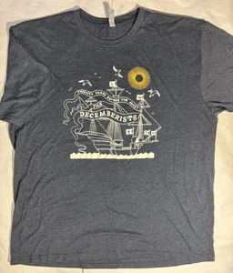 The Decemberists T-Shirt Size XXL Twenty Years Before The Mast - Picture 1 of 1