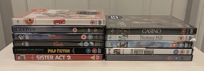 Classic 1990s Movies DVD Bundle x11 - Brand New & Sealed - The Matrix Hook - 90s - Image 1 of 4