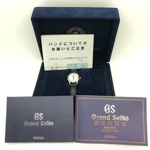 [w2267] GRAND SEIKO 4J51-0AA0 New battery Orignal buckle Quartz W/papers, box EX - Picture 1 of 19