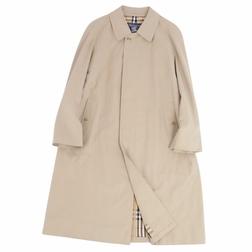 Cappotto Burberry Vintage Burberrys Stencolor Balmacan 100% Cotone Usato0