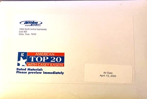 4/1/00 CASEY KASEM AT 20, 3 HR,LONG DISTANCE DEDICATIONS, AMERICAS TOP HITS,MINT - Picture 1 of 5