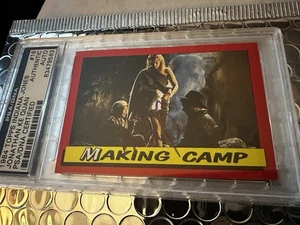 PSA Encapsulated 1984 Topps Indiana Jones Card #18 Signed by JONATHAN KE QUAN - Picture 1 of 5