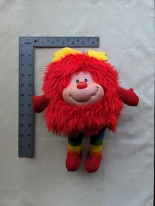 Vintage 1983 Rainbow Brite 12 Zoll RED TWINK Sprite Mattel Hallmark Plüsch Sterne - Bild 1 von 4