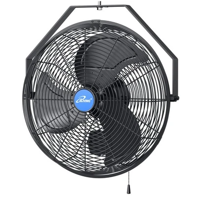 Ventilador de pared de 18" - 6360 CFM, 3 velocidades, grado industrial, comercial/residente... Foto 1 de 4