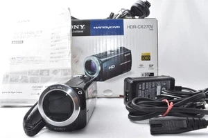 [MINT Japanese Only] Sony Handycam HDR-CX270V Camcorder Video Camera Black #509 - Picture 1 of 10