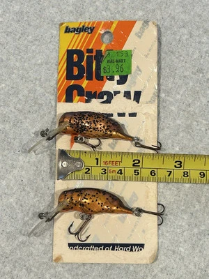 Bagley’s Vintage “Bitty Craw” Lot (2) New out of box. - Image 1 of 4