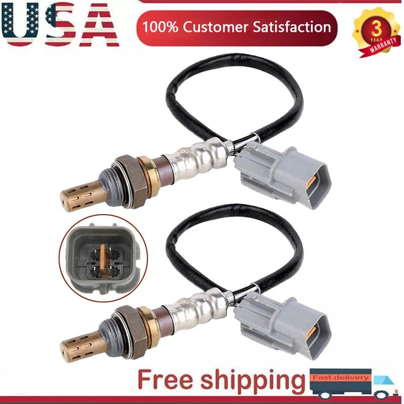 Set of 2 Upstream+Downstream Oxygen Sensors For 2005-2009 Hyundai Tucson V6 2.7L - Image 1 of 4