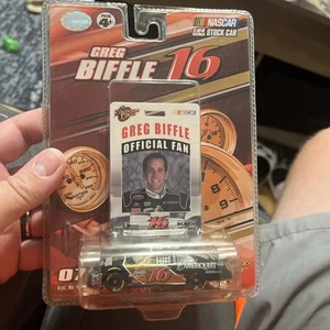 Greg Biffle # 16 2007 Ameriquest 1:64 NASCAR Stock Car Ford Official Fan Badge - Picture 1 of 4