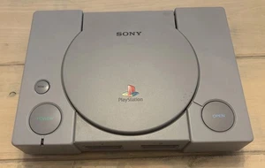 Paquete de consola Sony PlayStation 1 PS1 con 10 juegos, controladores probados - Imagen 1 de 24
