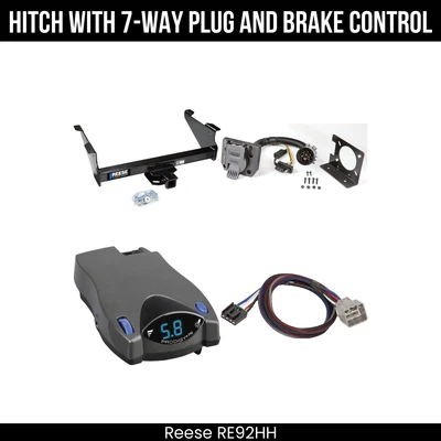 Control de freno de cableado paquete de remolque Reese para 03-24 Dodge Ram 2500 3500 03-08 Ram 1500 Foto 1 de 4