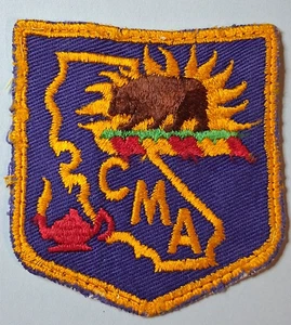 1960er CMA California Military Academy Farbaufnäher CE 3" Vietnam Ära - Bild 1 von 2