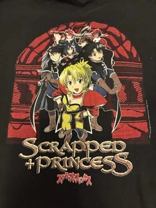 SCRAPPED PRINCESS ANIME VINTAGE PROMO TSHIRT SIZE L USED - Bild 1 von 5