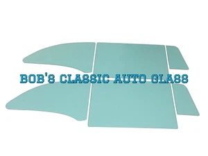 1957 1958 OLDSMOBILE 2 DOOR HARDTOP WINDOWS CLASSIC AUTO GLASS OLDS NEW 2DR FLAT - Picture 1 of 5