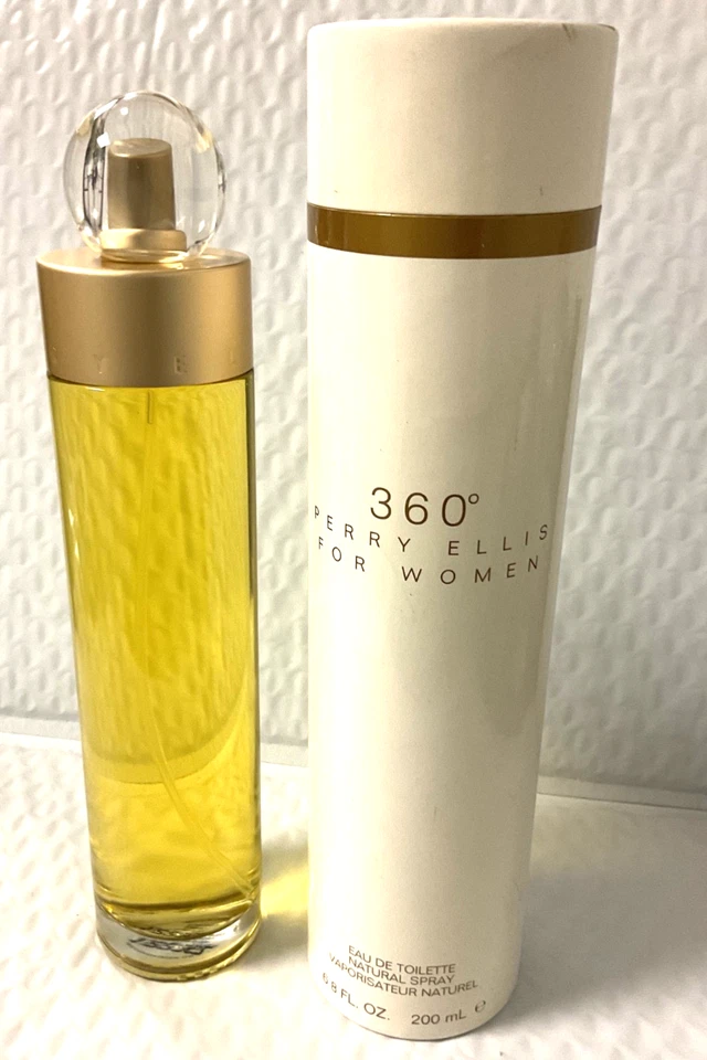 360 by Perry Ellis Perfume Feminino Eau de Toilette 6,8 oz Novo Na Caixa Frete Grátis - Imagem 1 de 1