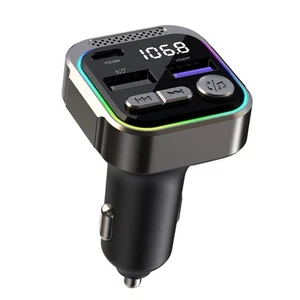 22 5W USB PD Car Charger with Digital Display for Fast Mobile Charging - Zdjęcie 1 z 5