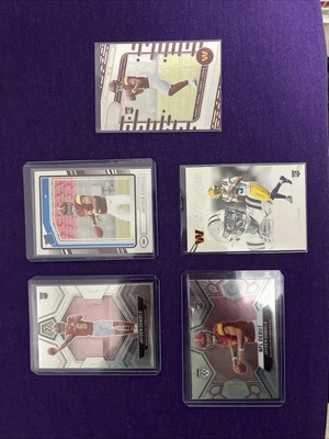 Jayden Daniels (5) Card Rookie Lot - Image 1 of 4