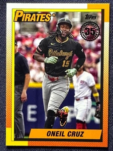 2025 Topps 2 Oneil Cruz 1990 Topps #90B2-25 Pirates - Bild 1 von 2