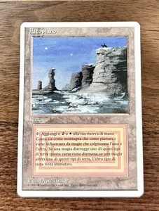MTG Magic the Gathering Italian Plateau Dual Land Revised Edition FWB - NM - Picture 1 of 2