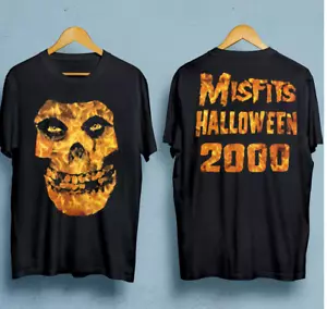 T-Shirt Misfits Band Happy Halloweenn schwarz 2 Seiten Unisex alle Größen S-5XL - Bild 1 von 1