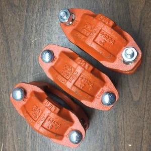 LOT OF 3 VICTAULIC V-Z05T FLEX FLEXIBLE COUPLING 2" FIRE PROTECTION - Picture 1 of 3