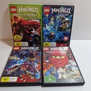 LEGO Ninjago-Masters of Spinjitzu : Season 2,4,6 Vol2,3, 6 Vol2 Dvd Region 2,4 - Picture 1 of 14