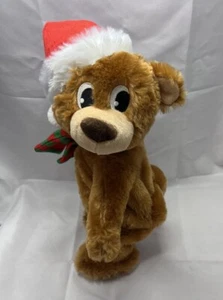 TWERKING DANCING CHRISTMAS BEAR PLUSH Gemmy - Picture 1 of 5