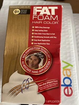 Color de cabello Samy Fat Foam - G8 rubio dorado medio DESCONTINUADO Foto 1 de 4