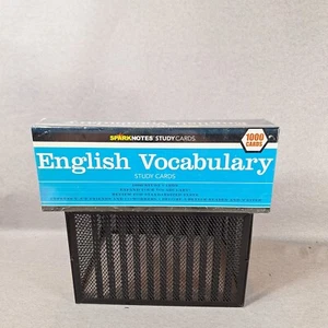 Sparks Notes English Vocabulary Study Cards 1000 Cards New Sealed - Imagen 1 de 5