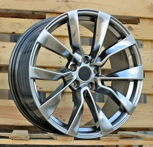 4X 19 Zoll 5X114,3 NOVA Style GRAU Alufelgen Felgen passend für Tesla Model 3 - Bild 1 von 1