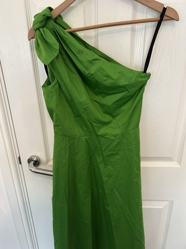 Abito monospalla verde Kate Spade taglia 8