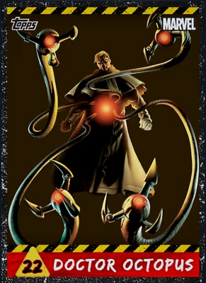 Doctor Octopus 2019 Marvel Villains Award - Topps Marvel Digital card - Image 1 of 4