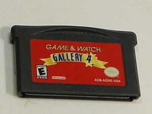 Gameboy Advance Game & Watch Gallery 4 Tested Working Cartridge Only - Picture 1 of 2