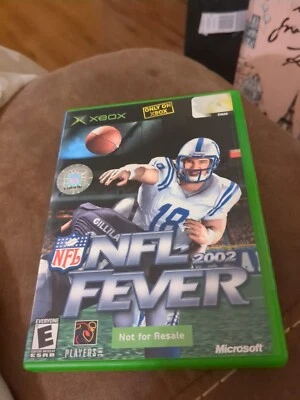 NFL Fever 2002 XBox Complete Video Game ( NTSC ) "Not for Resale" variant - Image 1 of 4