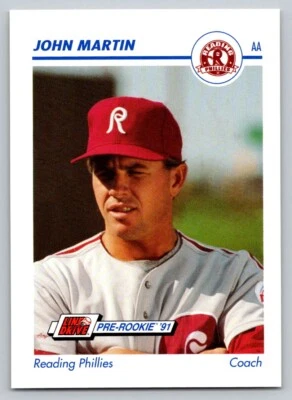 1991 Line Drive AA #509 John Martin - Image 1 of 2