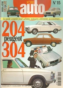 GAZOLINE HS 15 PEUGEOT 204 304 BERLINE COUPE CABRIOLET HORS SERIE - Imagen 1 de 2