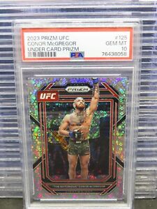2023 Prizm UFC Conor McGregor Under Card Prizm #125 PSA 10 Gem Mint