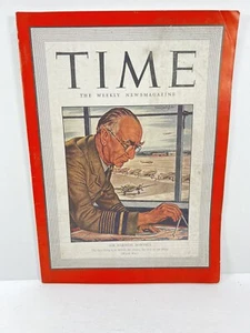 Time Magazine Air Marshall Bowhill Volume XXXVIII #16 October 20, 1941 - Picture 1 of 7
