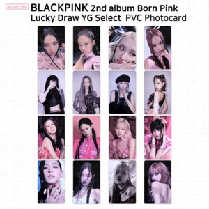 BlackPink 2nd Album Born Pink Lucky Draw PVC Photocard YG Select KPOP K-POP - Picture 1 of 44
