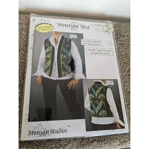 Brensan Studios Gilet Veneziano Modello Cucito Amichevole per Principianti Scollo Curvo S - Foto 1 di 5