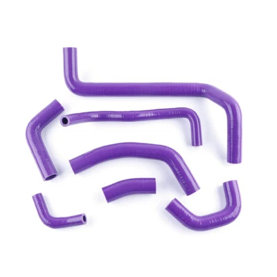 MANGUERA REFRIGERANTE RADIADOR SILICONA RENDIMIENTO MORADO PARA HONDA CBR600RR 2003-2004 Foto 1 de 4