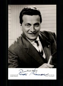 Rudi Michel Rüdel Autogrammkarte Original Signiert # BC 219259 - Picture 1 of 2