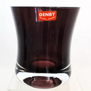 DENBY MIRAGE PLUM Double Old Fashioned NEU NIE BENUTZT Milnor Schweden - Bild 1 von 1