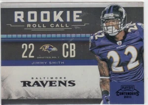 2011 Jimmy Smith Contenders ROOKIE ROLL CALL FOIL Parallel /50 - #21 Ravens - Picture 1 of 1