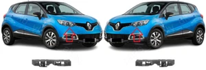 NUEVO PARA RENAULT CAPTUR 2013 - 2016 JUEGO DE SOPORTE SOPORTE DE PARACHOQUES DELANTERO SOPORTE - Imagen 1 de 4