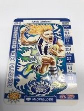 2017 AFL TEAMCOACH TRADING CARD GLOW FOOTY POWERS CARD GFP12 JACK ZIEBELL-NM